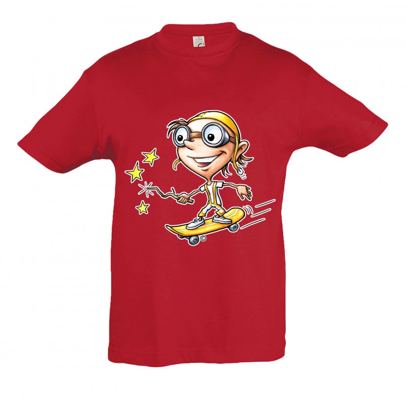 T-Shirt Filament rouge T-Shirt Filament rouge