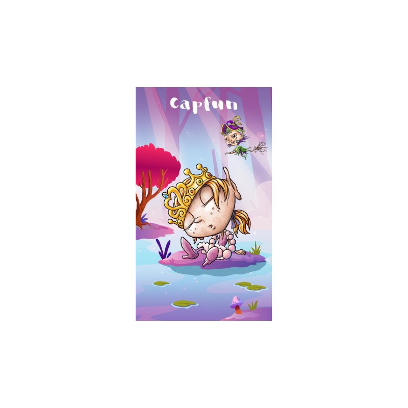 Serviette de bain enfants Carabouille