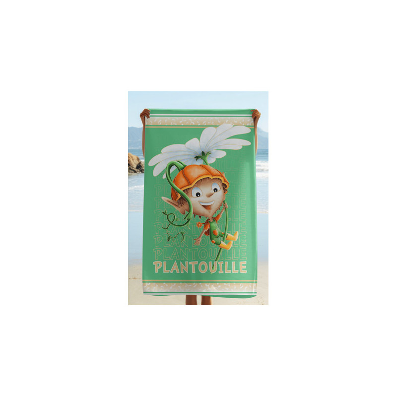 Serviette de bain pour enfants Pantouille