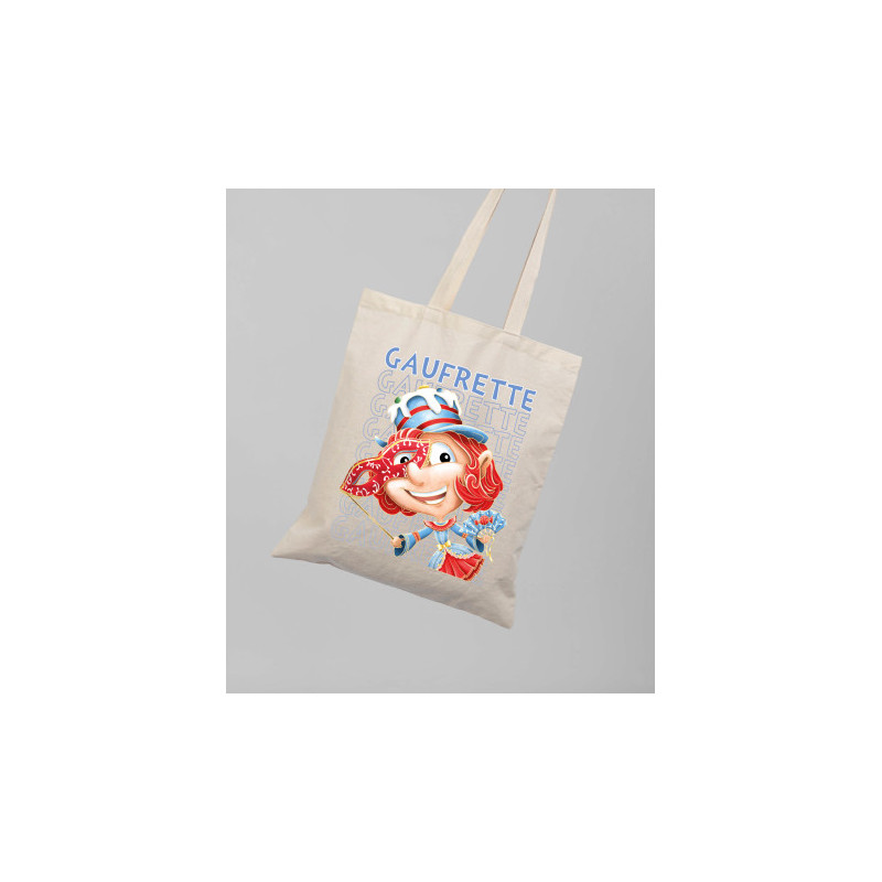 Tote bag Gaufrette au Carnaval de Venise